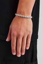 Bracelet tennis à grappes de 7 mm