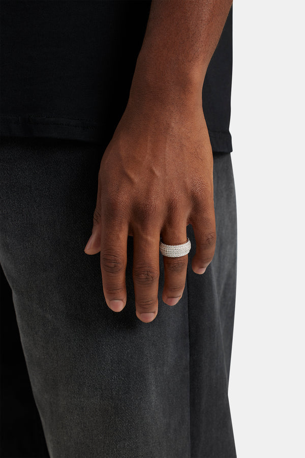 Bague à 5 rangées - 10 mm