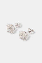 BOUCLES MOISSANITE CLUSTER STUD