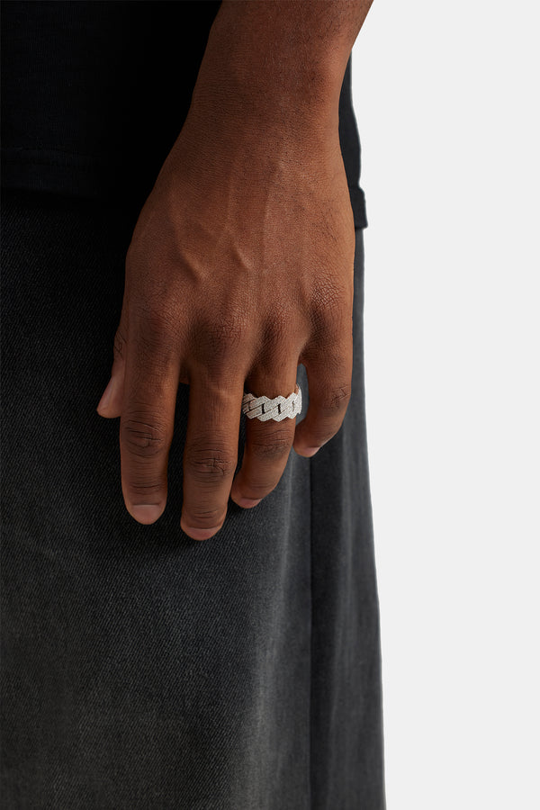 Bague cubaine à griffes - 10 mm