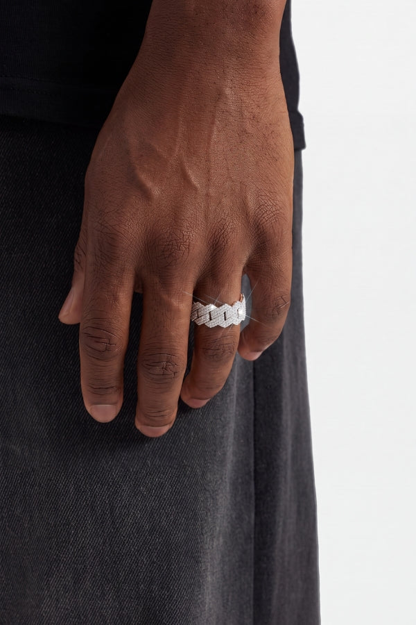 BAGUE CUBAN CLAW – 10MM