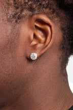 BOUCLES ROUND STUD – 8MM
