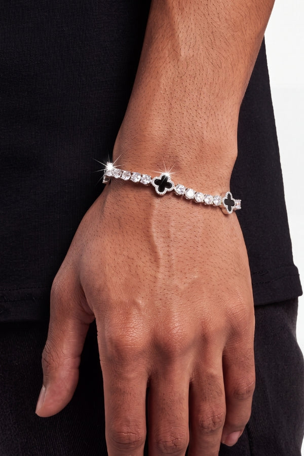 BRACELET TENNIS BLACK – 5MM
