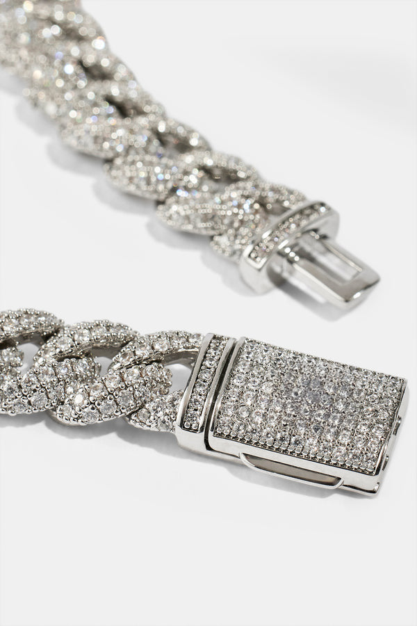 8mm Iced Cuban Link Chain